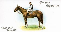 1988 Imperial Tobacco Derby and Grand National Winners #20 Call Boy Front
